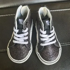 Shoes Vans Toddler Sk8hi Glitter Stars Hi Top Sneakers 4c Poshmark